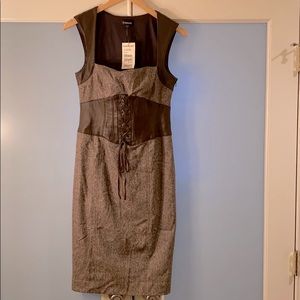 Pencil Dress with Corset